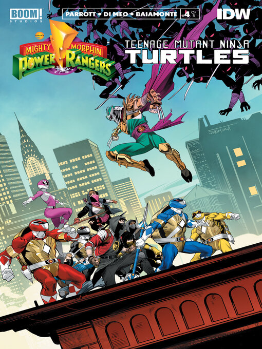 Title details for Mighty Morphin Power Rangers/Teenage Mutant Ninja Turtles (2019), Issue 4 by Ryan Parrott - Wait list